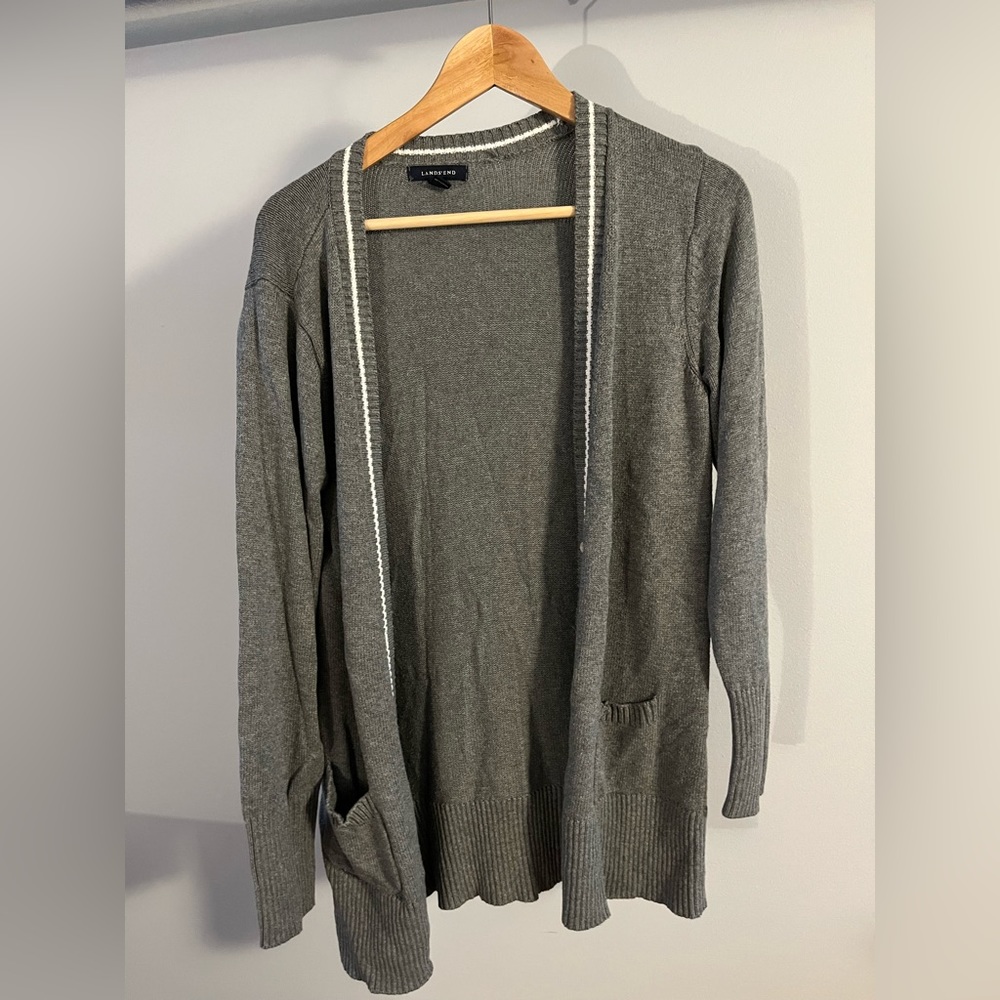 Lands End cardigan